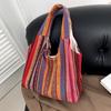 Canvas Ethnic Style Handbag Messenger Bag Retro Shoulder Bag All-match Bohemian Tote Bag  Travel