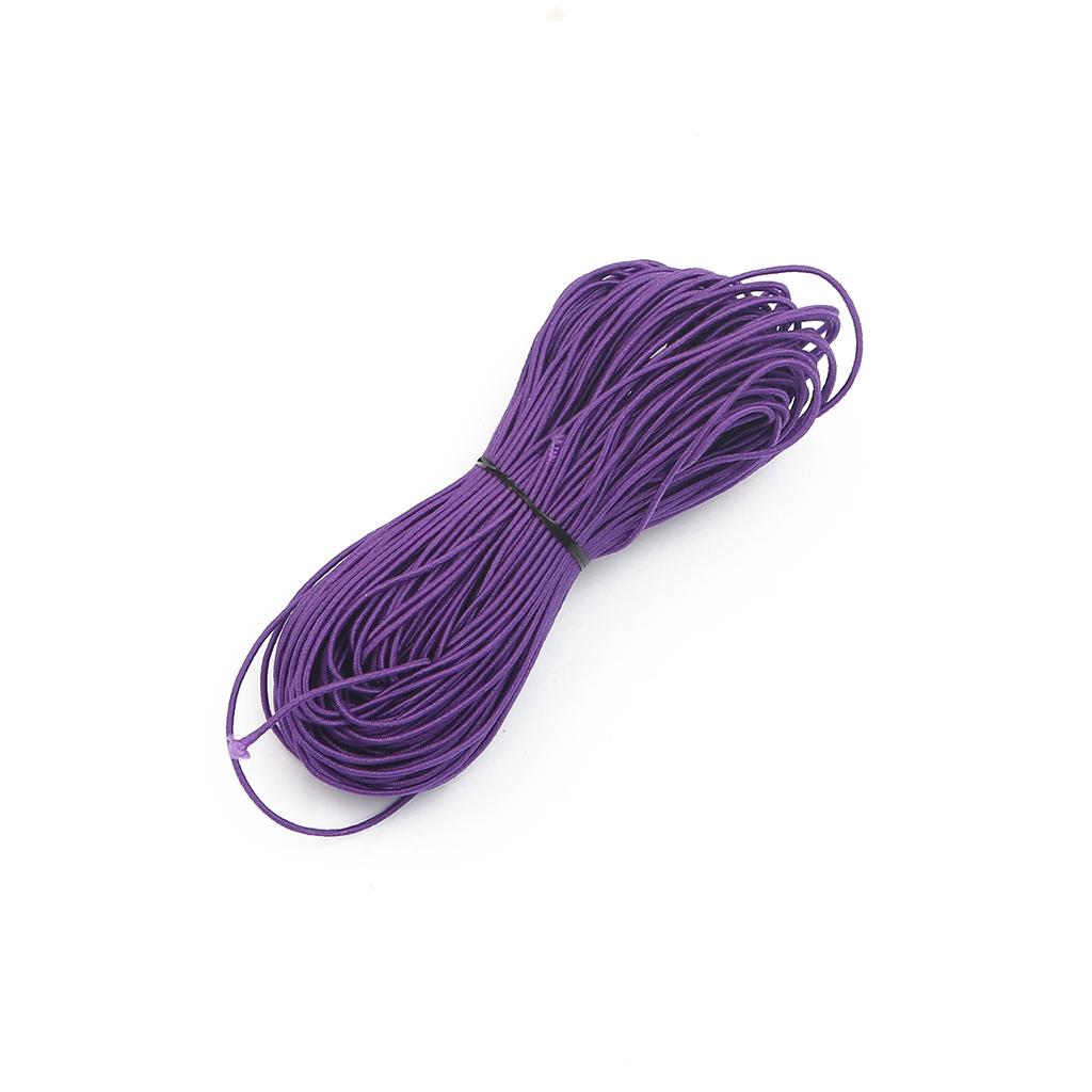 25m 1MM String Cords Beading Elastic Band Stretch Beads String Strap Rubber Rope Line For DIY Bracelet Jewelry Making 2030