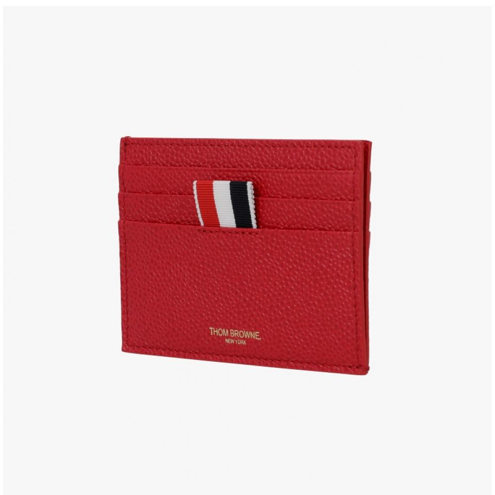 Tom Brown Maw031l 00198 600 Pebble Grain Three Line Tab Card Holder