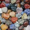 Non-porous Heart-shaped Stone Natural Quartz Crystal Ornaments Funny Natural Crystal Stones  Gift