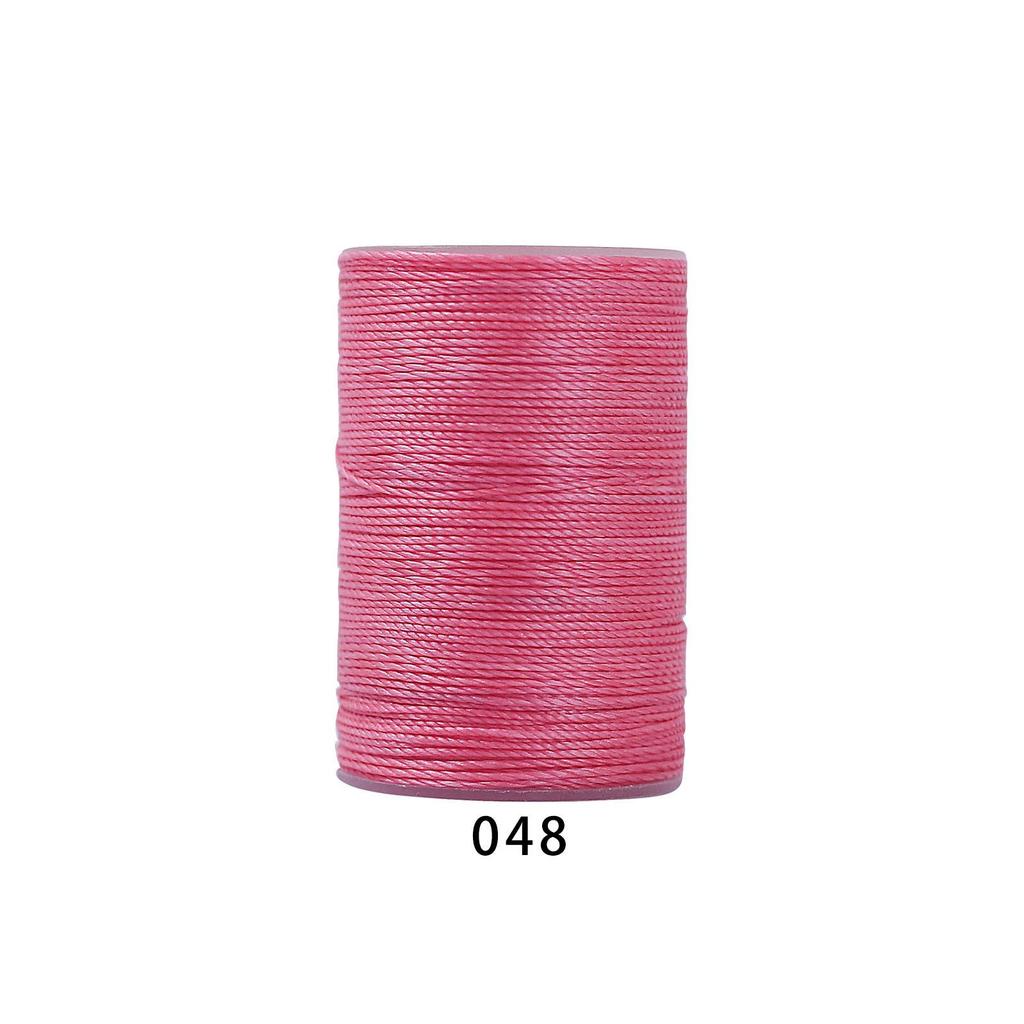 0.8mm 50m High-Strength Polyester Waxed Thread for DIY Leather Goods Sewing