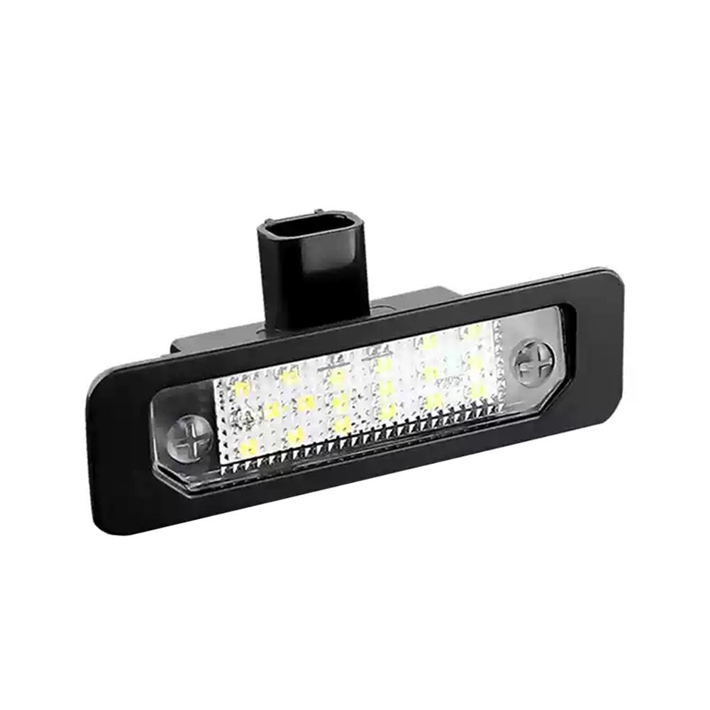 1PC/2Pcs Car LED License Plate Lights Number Plate Lamp Replacement Light For Taurus Mustang Focus Fusion Edge MKS MKT MKX MKZ Milan Sable