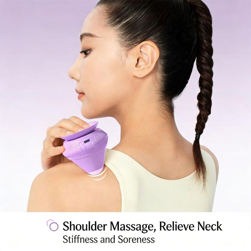 Heated Vibrating Fascia Ball Electric For Deep Tissue Relaxation Providing Two Modes And Design