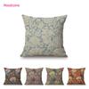 Uk William Morris Chrysanthemum Pattern Classic Floral Design Elegant Sofa Decorative Cotton Linen Pillow Case Cushion Cover