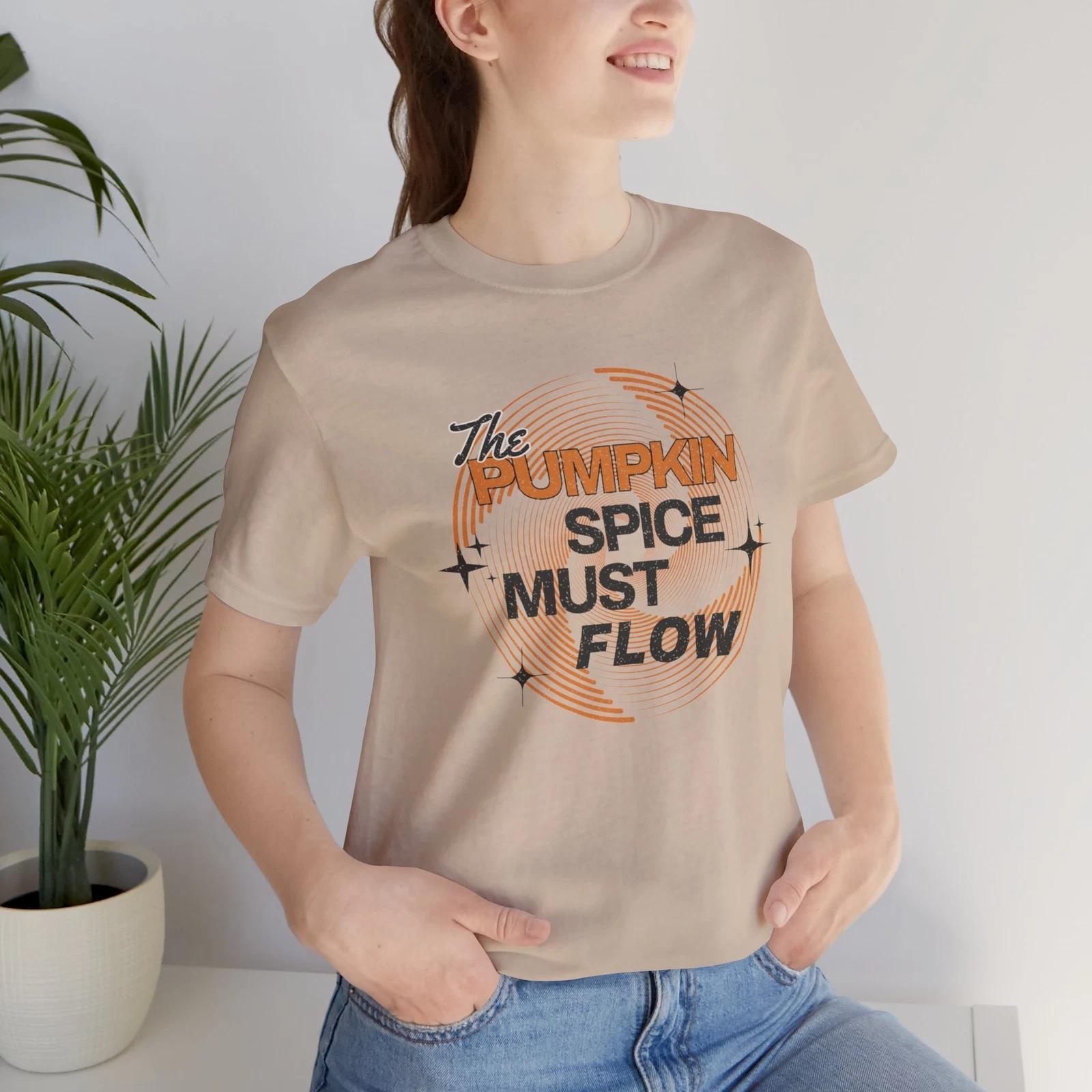 Pumpkin Spice Must Flow - Dune Movie T-Shirt S