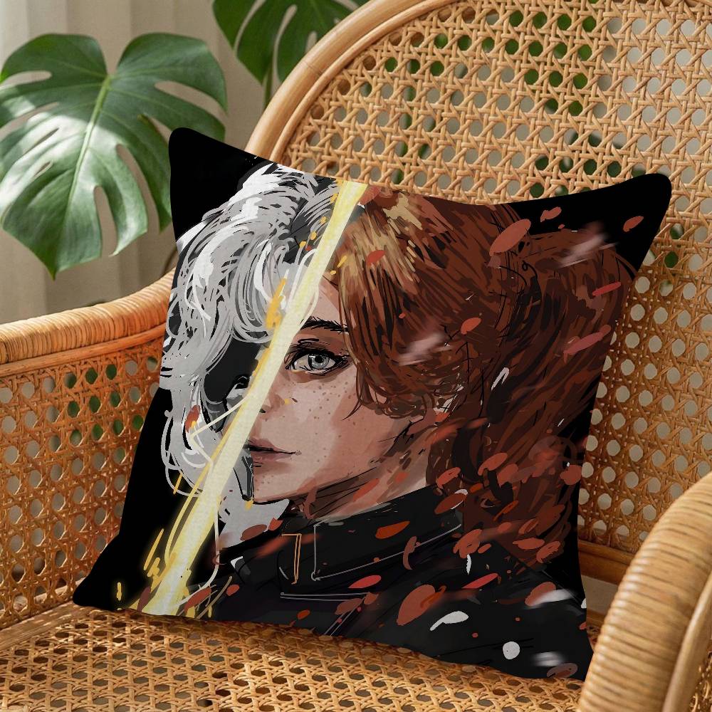 Game Clair Obscur Expedition 33 Maple Design Cushion Cover Happy Autumn Harvest Decor Holiday Decorati Pillow Cover