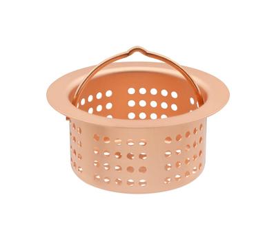 Gaona Ralo de Pia Triturador de Lixo 8cm Tampa de Cobre Antibacteriano Triturador de Lixo Aluguel Minicozinha GA-PB045