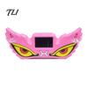 Solar Car Warning Lights Demon Eye Window Light with Suction Cup, Rechargeable Devil Auto Glass Decoration Lamp, LED Windshield Lamp for Auto,