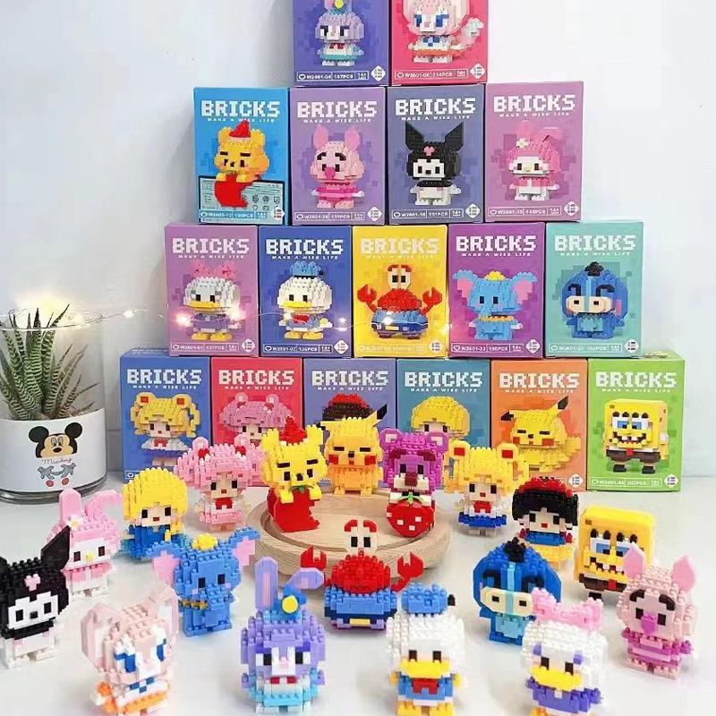 Children's Popular Building Block Dolls - Educational Toys for Kindergarten Boys and Girls