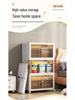 Folding Multi-Layer Storage Cabinet for Living Room - Organize Children's Clothes, Snacks, and More
