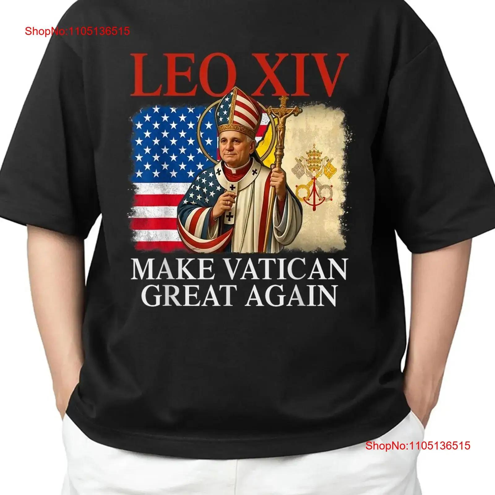 

Vatican Great Again Catholic Church Faith T Shirt Chill Everyday Style S 4XL vintage Washed Top For Everyday Wear Casual 5XL різнокольоровий