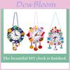 Ceas de perete DIY Handmade Non-toxic din material nețesut Pentru Decorarea Camerei Copiilor