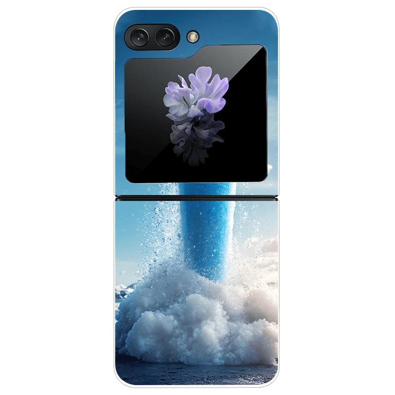 For Samsung Galaxy Z Flip7 ZFlip7 Case ZFlip 7 Hard PC Clear Phone Cover For Galaxy Z Flip 7 5G Transparent Shockproof Coque