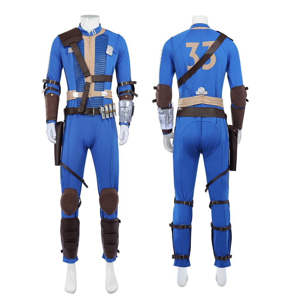 Fallout Live Action Cosplay Costume, Lucy Full Set Men Women Uniform Outfit