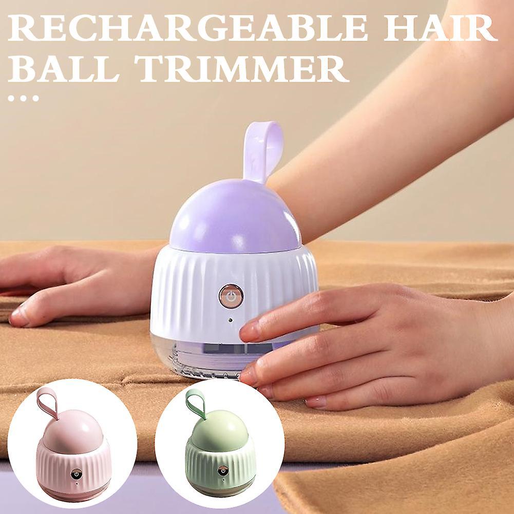 2-in-1 Electric Hairball Shaver Lint Brush Durable Portable Hairball Trimmer for Sofa Bed Sheet