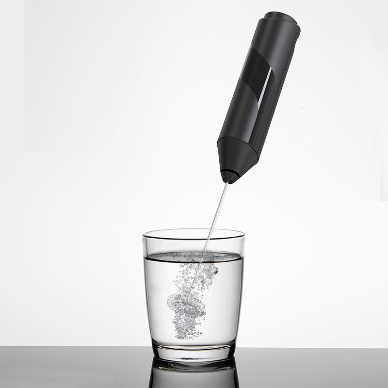 1PC Schiumatore Elettrico per Latte, Frusta per Bevande, Frusta per Uova, Frusta per Latte, Agitatore per Cottura in Cucina