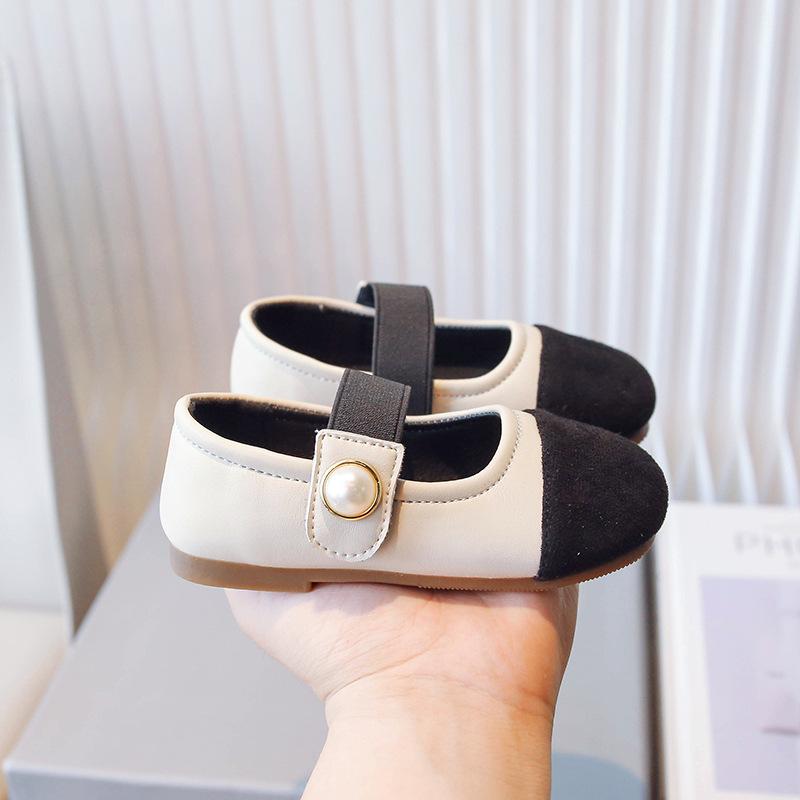 Girl Shoes 2024 Spring New Fashion Girl Princess Shoe Non Slip Breathable Leather Shoe Kids Shoe Kid Casual Shoes Zapatos Niña