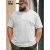 European sizes Plus Size Men's Summer T-shirt, Mast Vintage Striped Sailboat on Water Graphic Print Short Sleeve Tees Trend Casual Tops for Daily Life