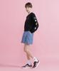 AVIREX Hello Kitty Long Sleeve T-Shirt Women's S 010 Black 783-6130605