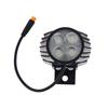 Scratch-resistant LED Headlight for Kukirin G2ProDB Electric Scooter High Brightness Durable Headlamp for Night Commuting