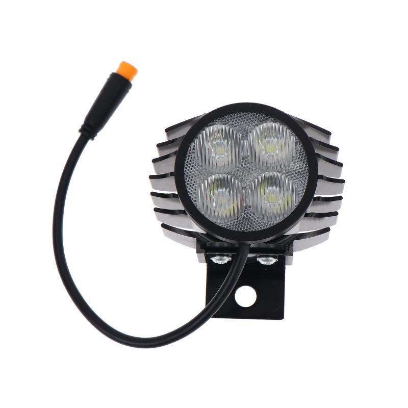 Scratch-resistant LED Headlight for Kukirin G2ProDB Electric Scooter High Brightness Durable Headlamp for Night Commuting