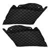 HDBUBALUS Motorcycle Saddlebag Side Box Luggage Storage Tool Liners for White Thread for Harley Touring Liners, Bags, Liners, Bags, 4" Saddlebags,