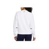 Under Armour Unstoppable Fleece Crew Fashionable Breathable Loose Long Sleeve Sweatshirt Women Sweatshirt White 1387883-100