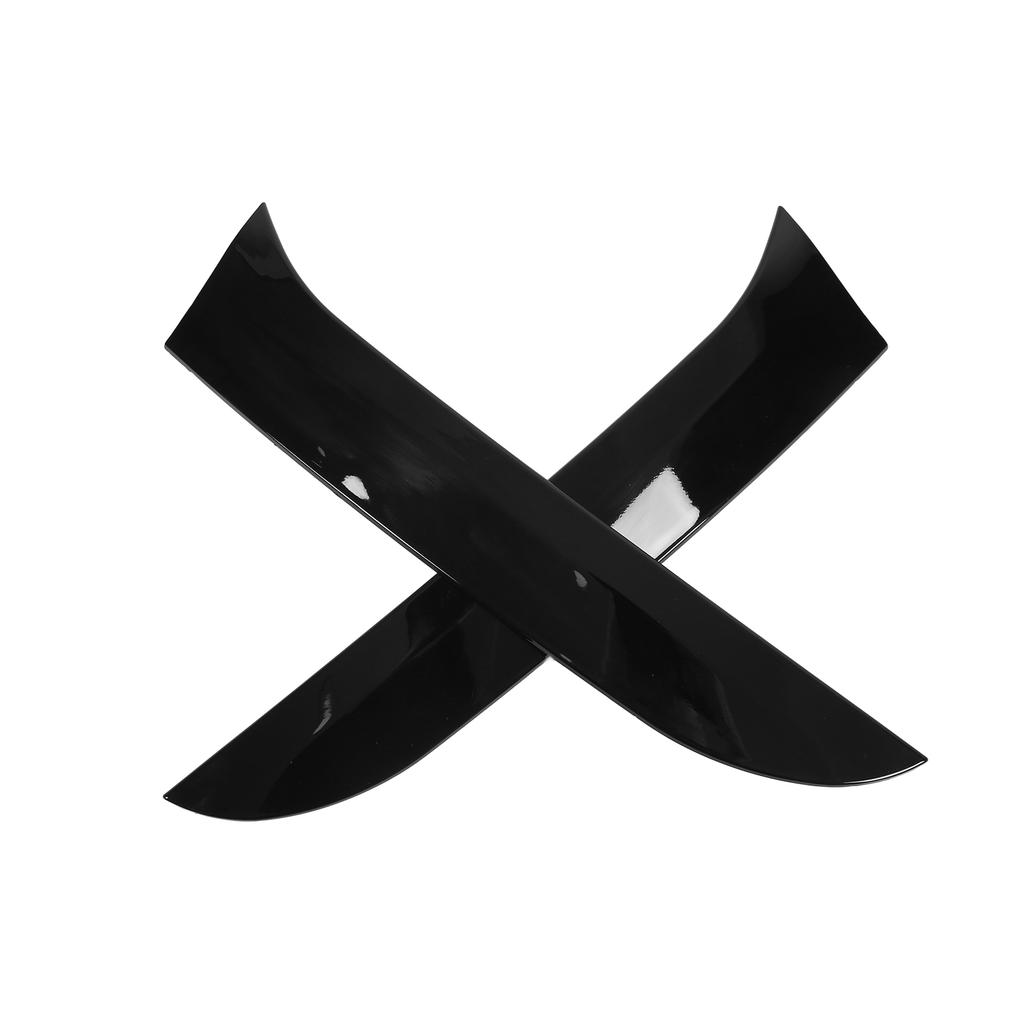 1 Par Venstre Høyre Blank Svart Bakrute Side Spoiler Vinge Bilmodifikasjon Erstatning for MK6