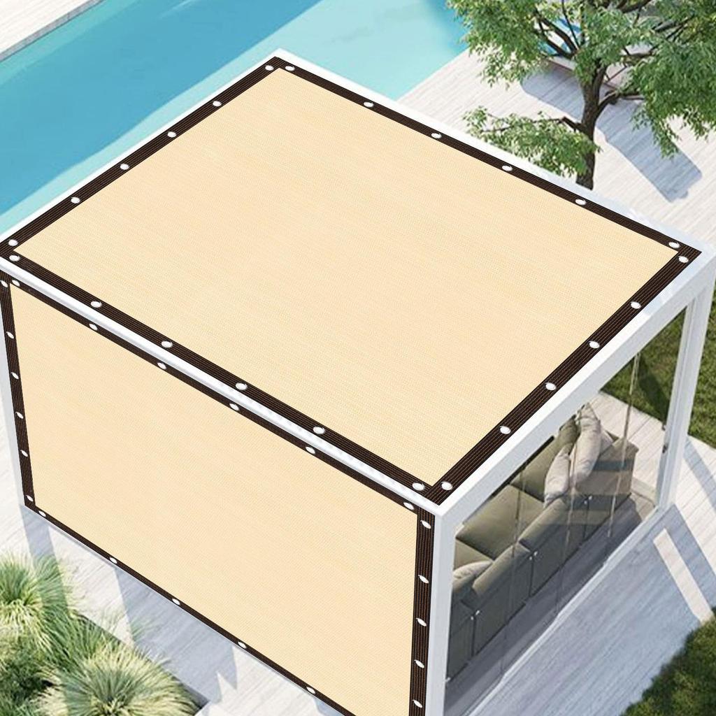 90% Shade Cloth, Durable Mesh Tarp Garden Shade Outdoor Sun Shade Net for Plant Pergola Patio