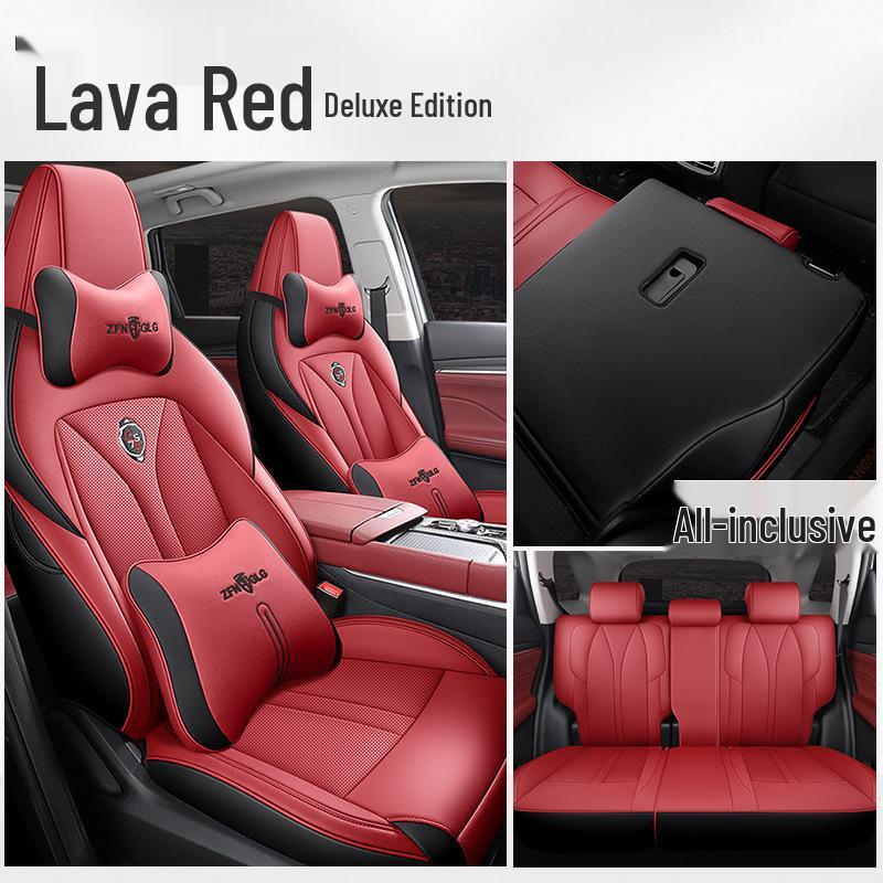 ZFL Leather Sports Seat Cushion for Changan CS75PLUS - All-Season Car Seat Cover