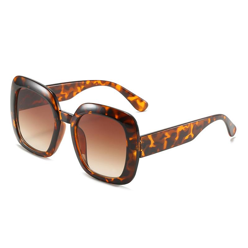 Large Square Sunglasses, Personalized Trendy Square Glasses, Glitter Sunglasses For Women
