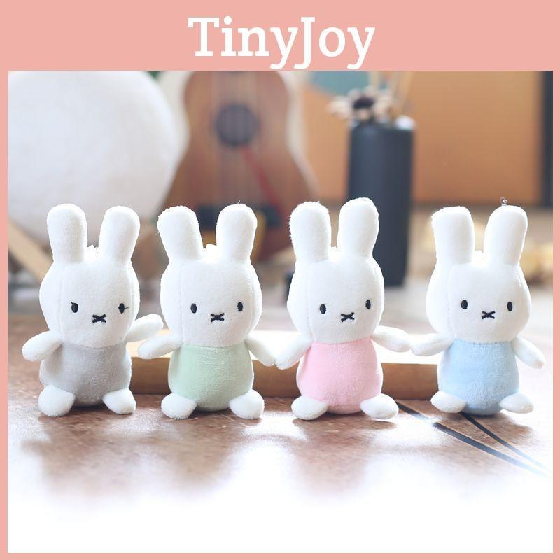 Cute Rabbit Keychain Pp Cotton Backpack Pendant Plush Toy Gift Kids For