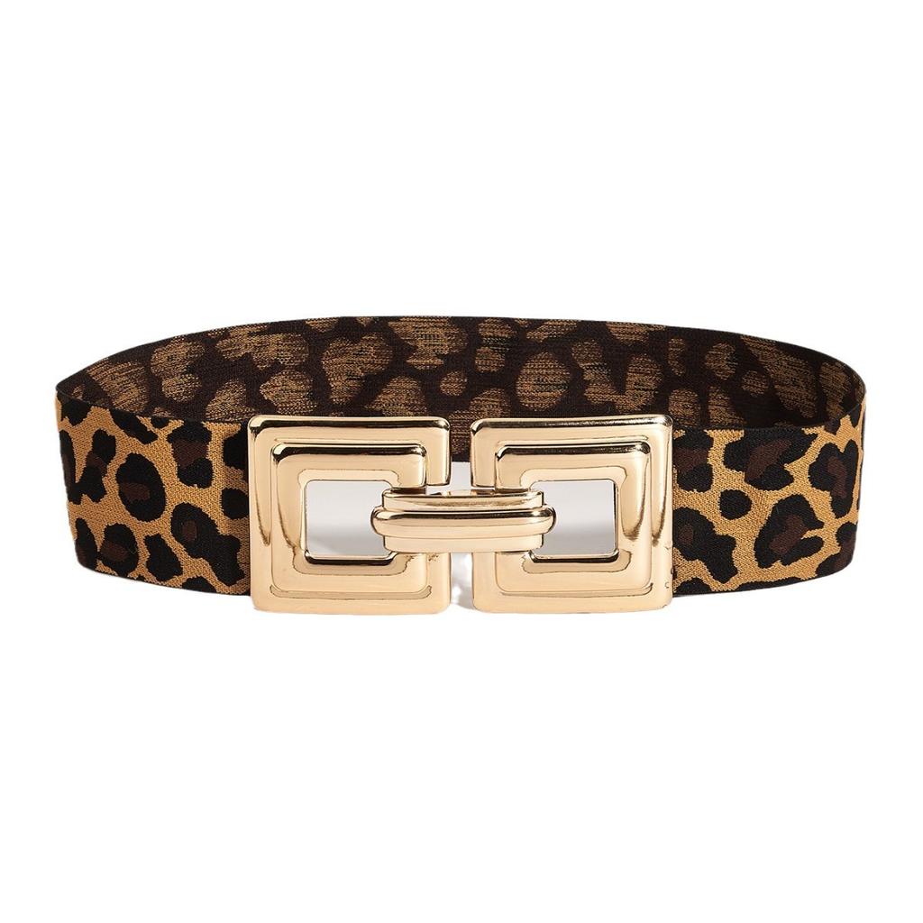 Retro Elastic Elastic Belt Women'S Outer Wear Wide With Suit Coat Waist Seal Decorative Waist