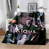 Die Originale Klaus Mikaelson bedruckte Decken Warme Flanelldecken Weiche und bequeme Bettwäsche Geburtstagsgeschenk