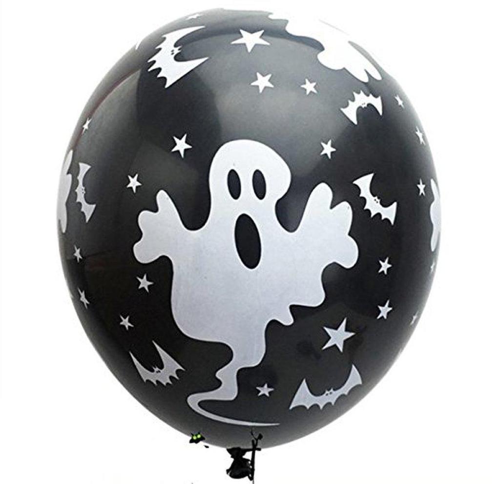 100 stücke Bat Festival Liefert Halloween Ballon Halloween Party Luftballons Für Geist Festival Halloween