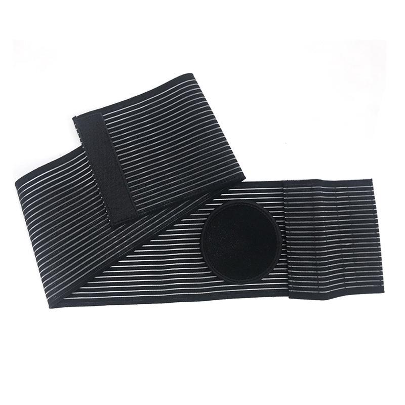 

Пупочный бандаж для мужчин и женщин - Бандаж для поддержки живота с компрессионной подушечкой - Пупочная вентральная эпигастральная послеоперационная S-M(86CM) чёрный