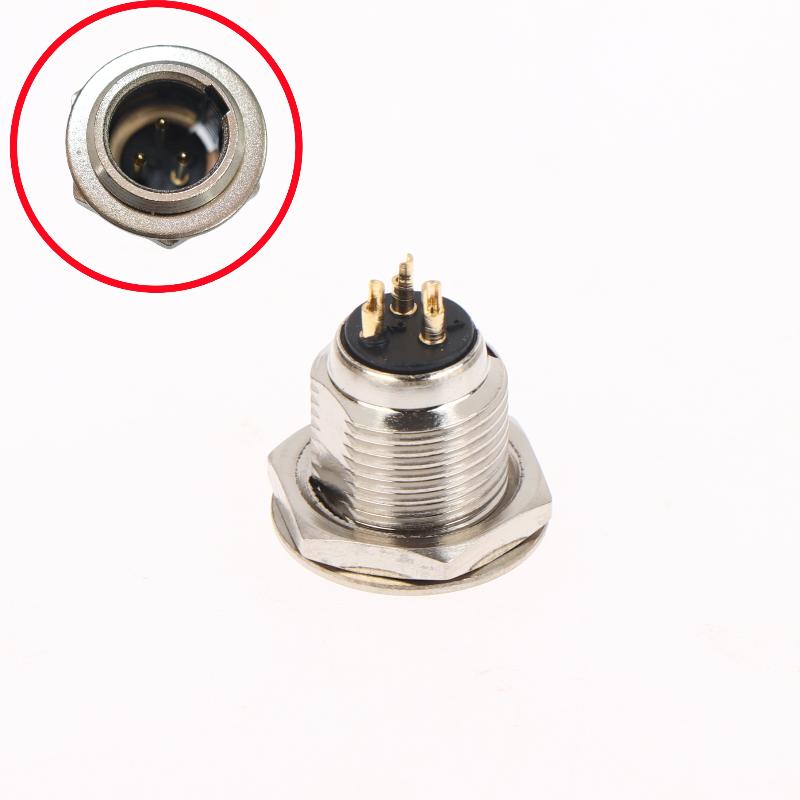 

1 шт. Маленький прямой аудиоразъем XLR Мини XLR 3/4/5/6-контактный гнездовой / штекерный разъем Гнездо для микрофонного кабеля