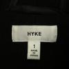 HYKE Made in Japan Wollmischung Dufflecoat 1 schwarz Damen Gebraucht