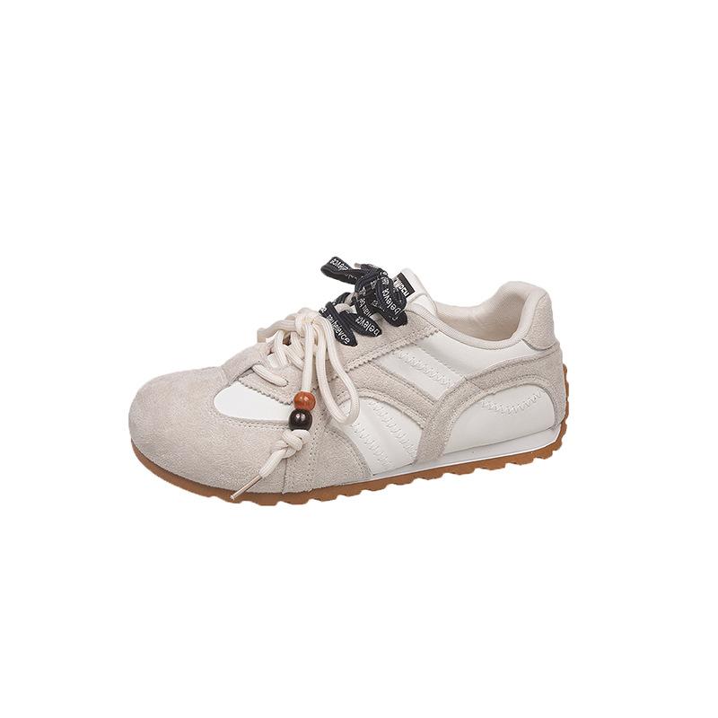 Niche retro German training shoes women's 2025 autumn new platform casual versatile lightweight sports shoes ugly Forrest Gump shoes