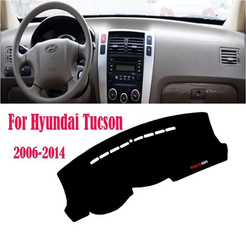 Anti-Slip Mat Dashboard Cover Pad For Hyundai Tucson 2005 2006 2007 2008 2009 JM Sunshade Dashmat Protect Carpet Car Accessories