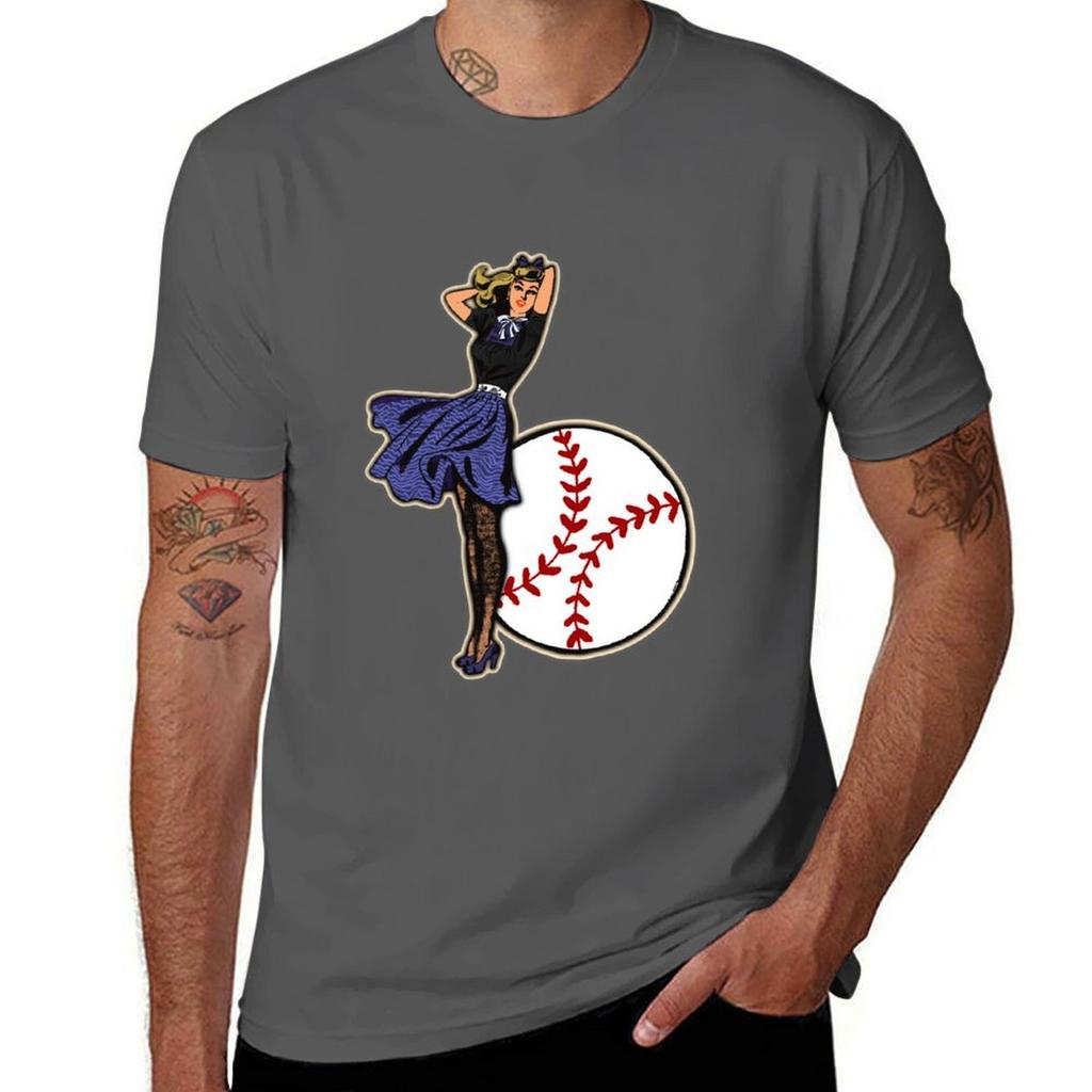 Colorado Baseball Tshirt Casual Light Summer Short Sleeve Top