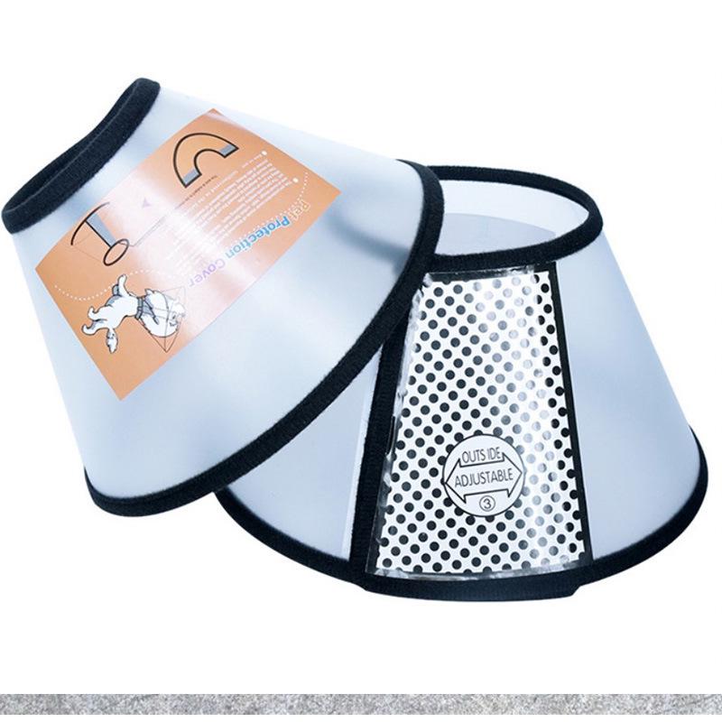 Pet Safety Headgear: Anti-Scratch & Anti-Bite Elizabeth Collar for Cat & Dog Grooming