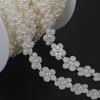 Imitation Pearls Beads Chain for Wedding Party Decoration Artificial Pearls Resin Beads for Art Craft and Jewelry Making