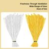 100Pcs 40cm Plastic Mesh Net Bags Food Packaging Bag Reusable For Vegetable Fruit Egg Nuts Household Storage Organizer