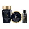 Shampoo and Conditioner Travel Size Three-piece Set: Black Diamond Key Source Shampoo Sample 80ml + Black Diamond Key Source Hair Mask Sampl