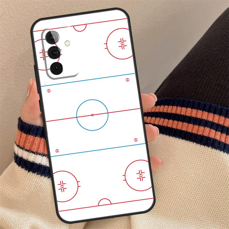 Ice Hockey is Life Cover For Samsung Galaxy A12 A13 A14 A54 A53 A52 A34 A33 A32 A24 A23 A22 A51 A71 Phone Case