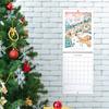 1/2 Pcs 2025 Wall Calendar 12-Month Travel Calendar Wall Hanging Monthly Planner for Home Office Schedule Organizing