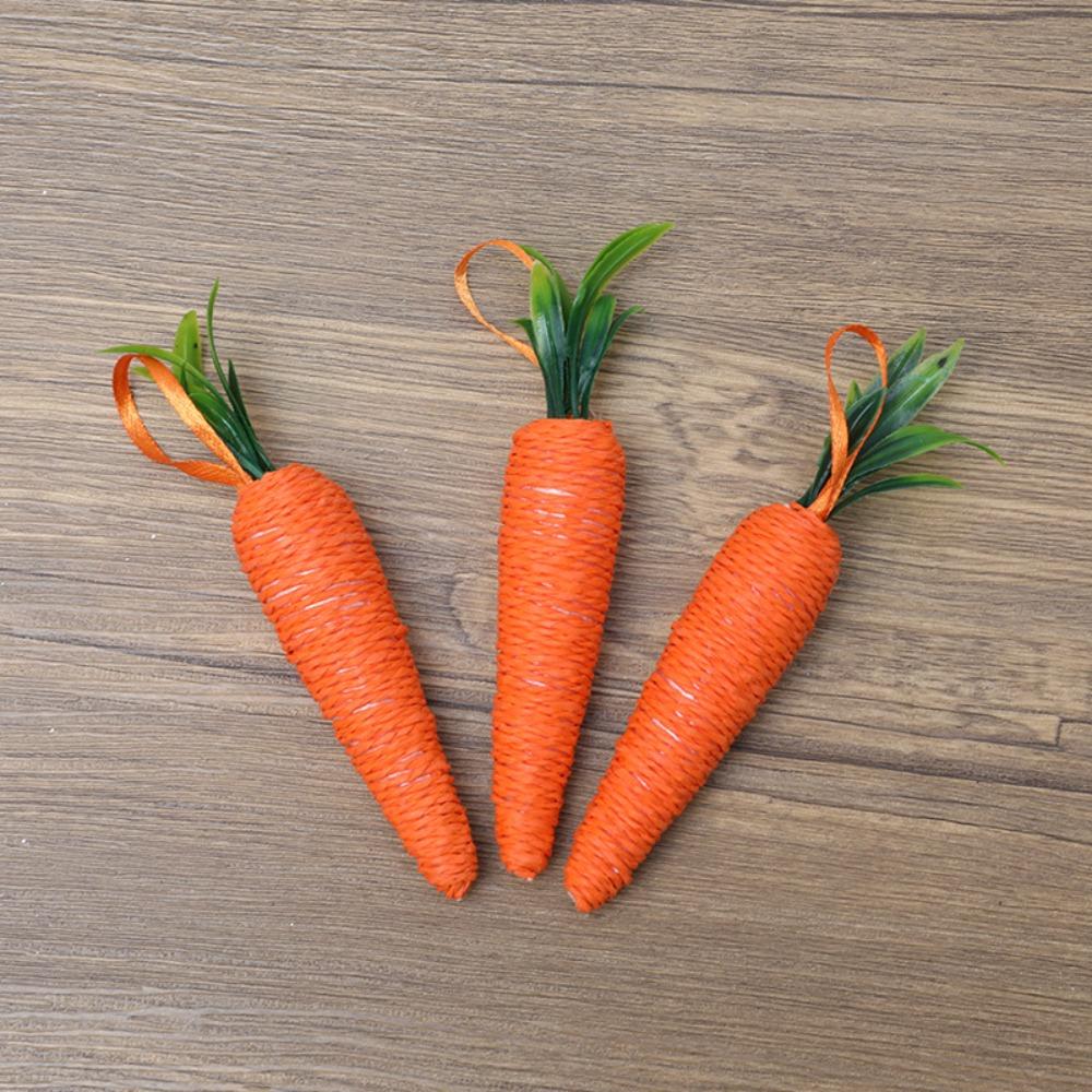 Easter Carrots, Colored Foam, Radish Decoration, Rabbit Pendant, Kindergarten Decoration Pendant