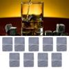 9pcs Whiskey Stones Sipping Ice Cube Cooler Reusable Wine Drinks Cooler Wine Ice Stones