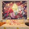 Ashou Anime Girl Tapestry Pink Room Decor Tapestry Wall Hanging Anime Wall Decor Home Kawaii Room Decoration Tapestries